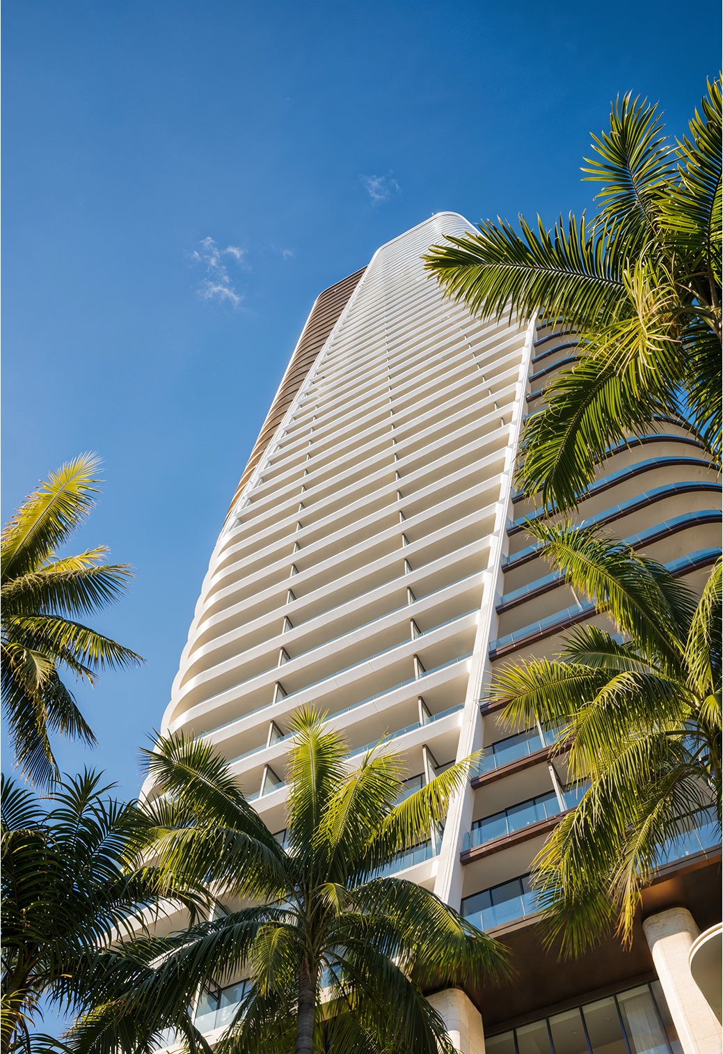 Tower exterior, close view
